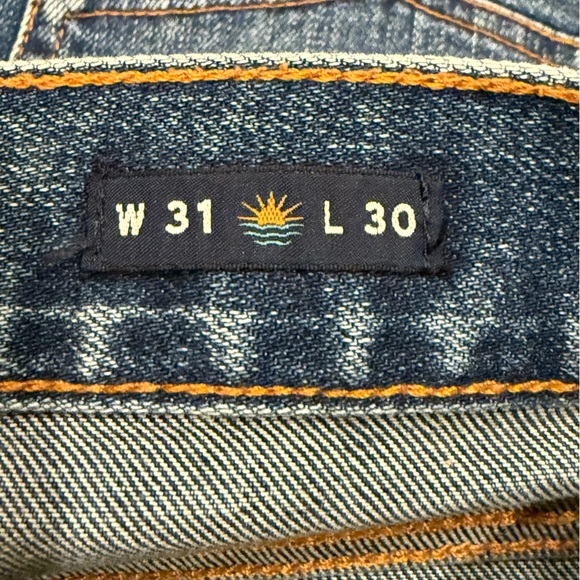 Faherty Light Blue Slim Jeans - Picture 5 of 13